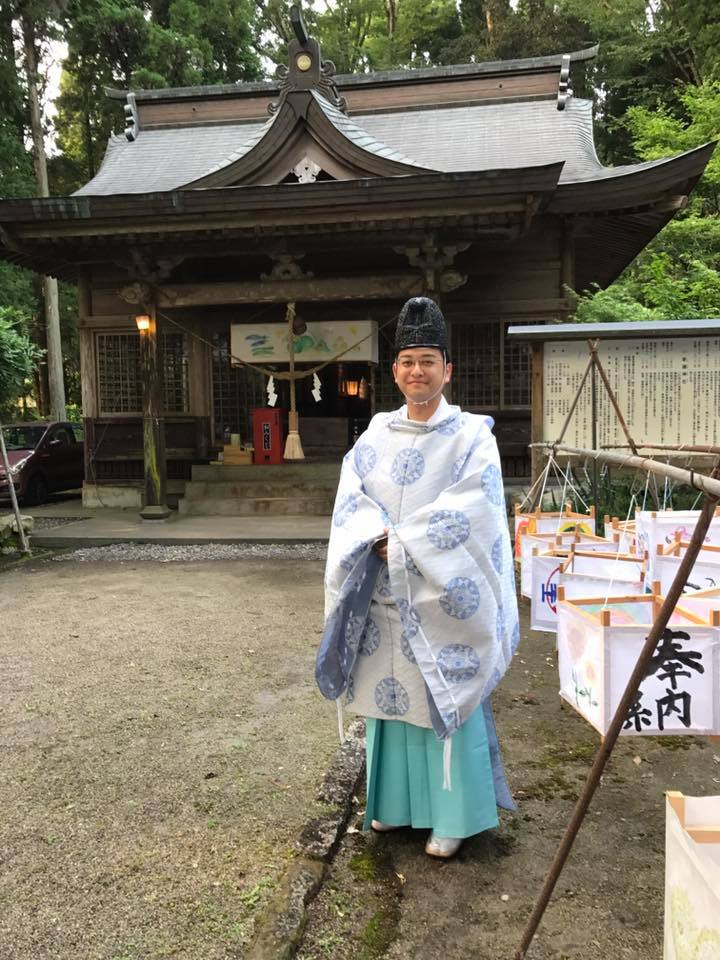 御崎神社の六月灯