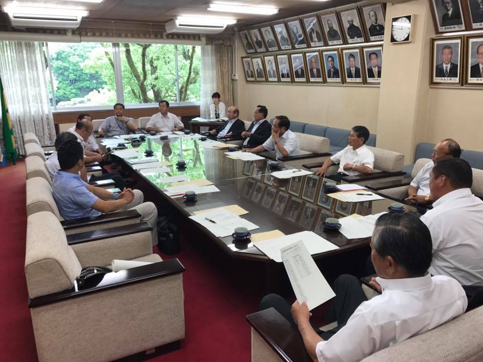 宮崎県防衛議員連盟役員会