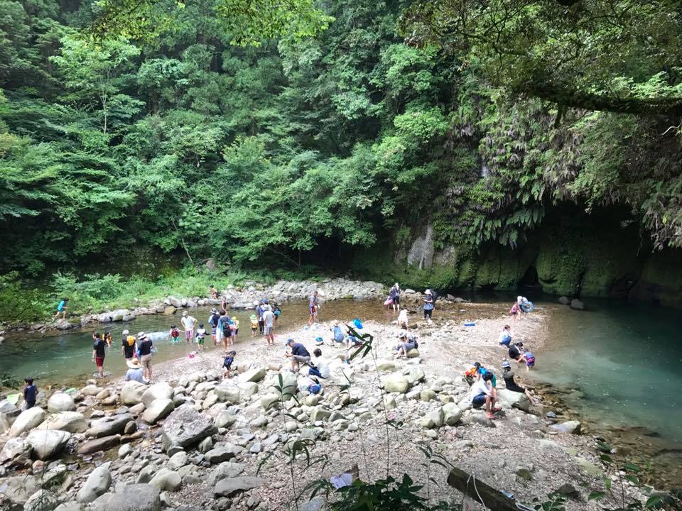 夏のヤマメ祭りで盛り上がっています