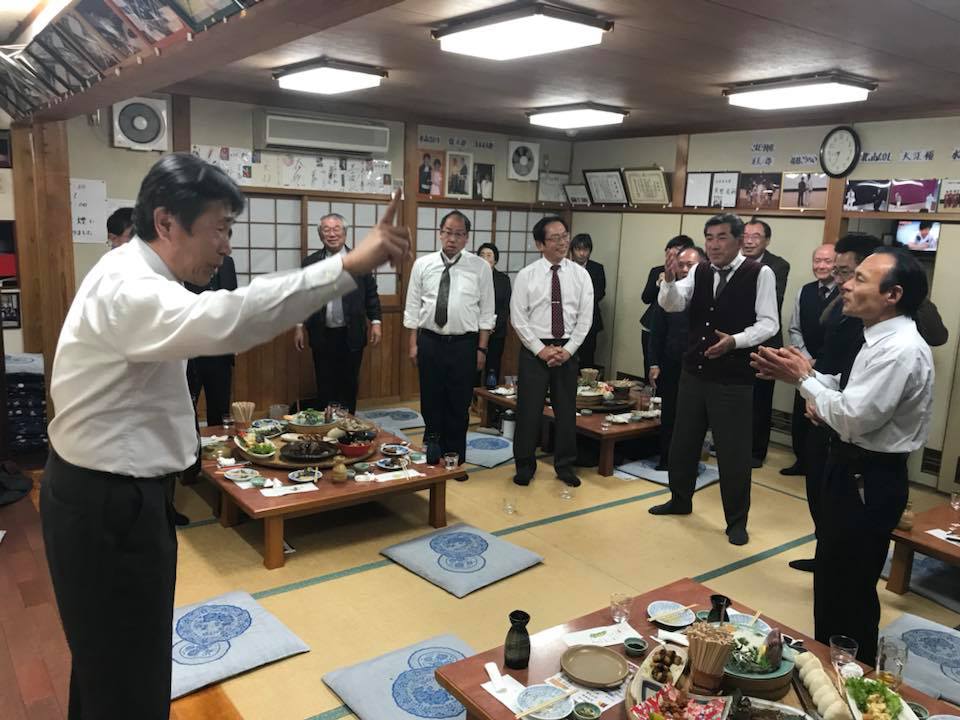 議会と執行部の忘年会