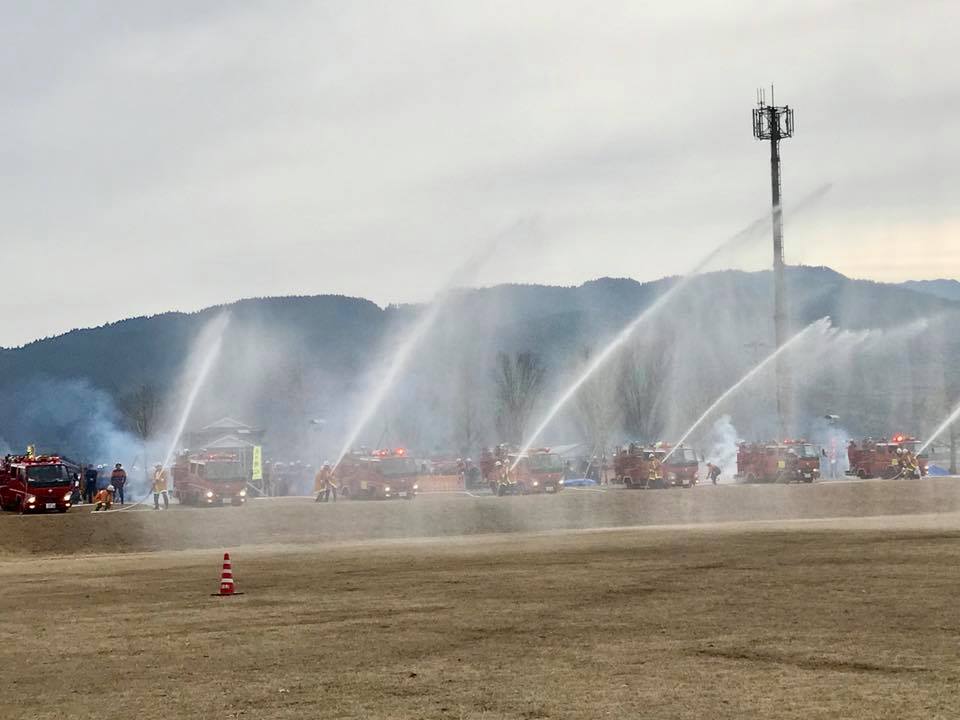 三股町消防出初式