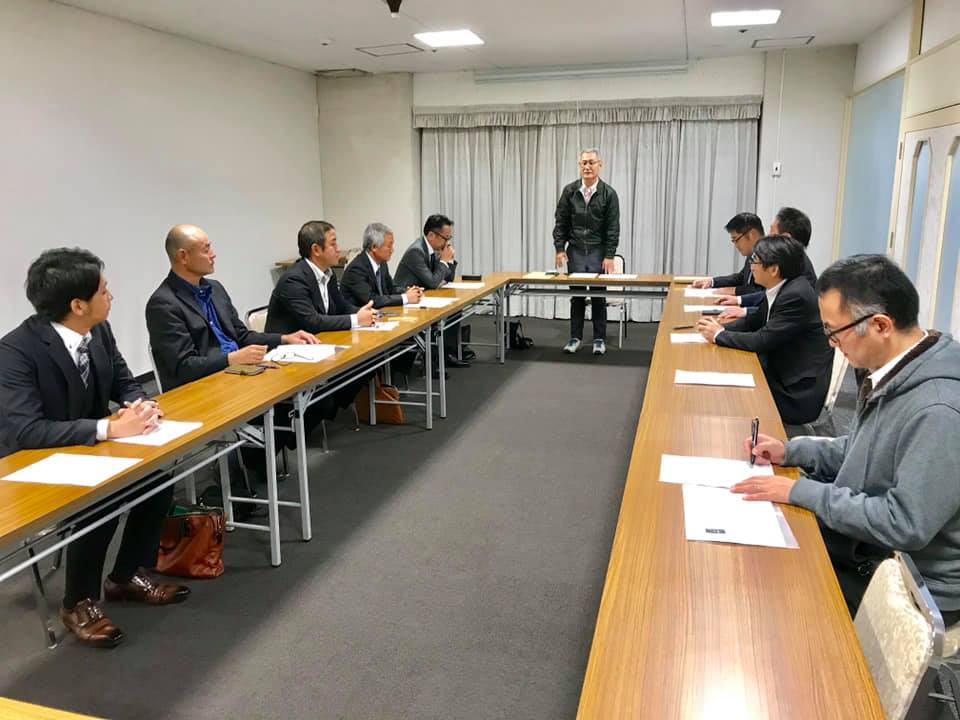 宮崎県防衛協会青年部会都城支部の理事会