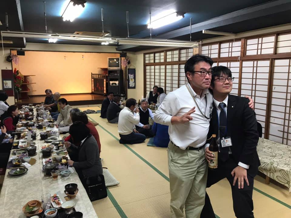 三股町商工会理事会、忘年会