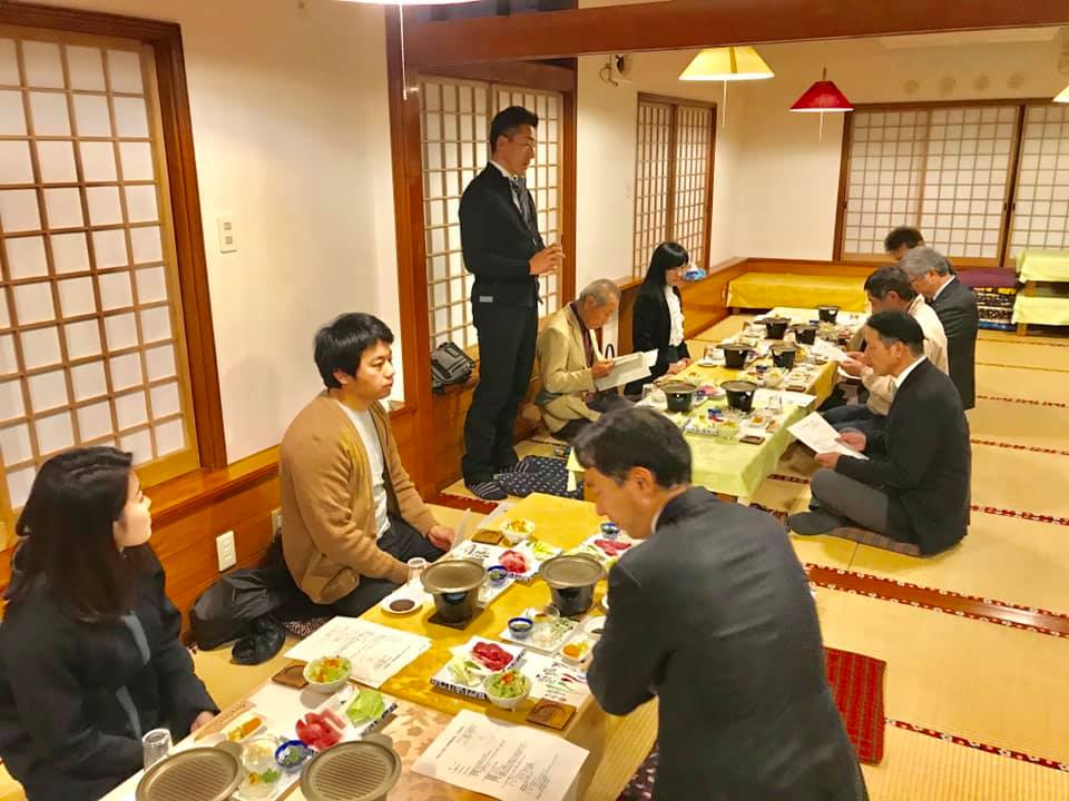 三股町観光協会の新年会