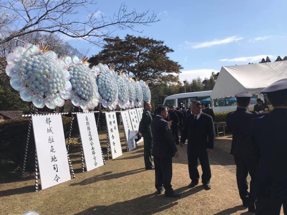 都城殉職自衛官慰霊祭