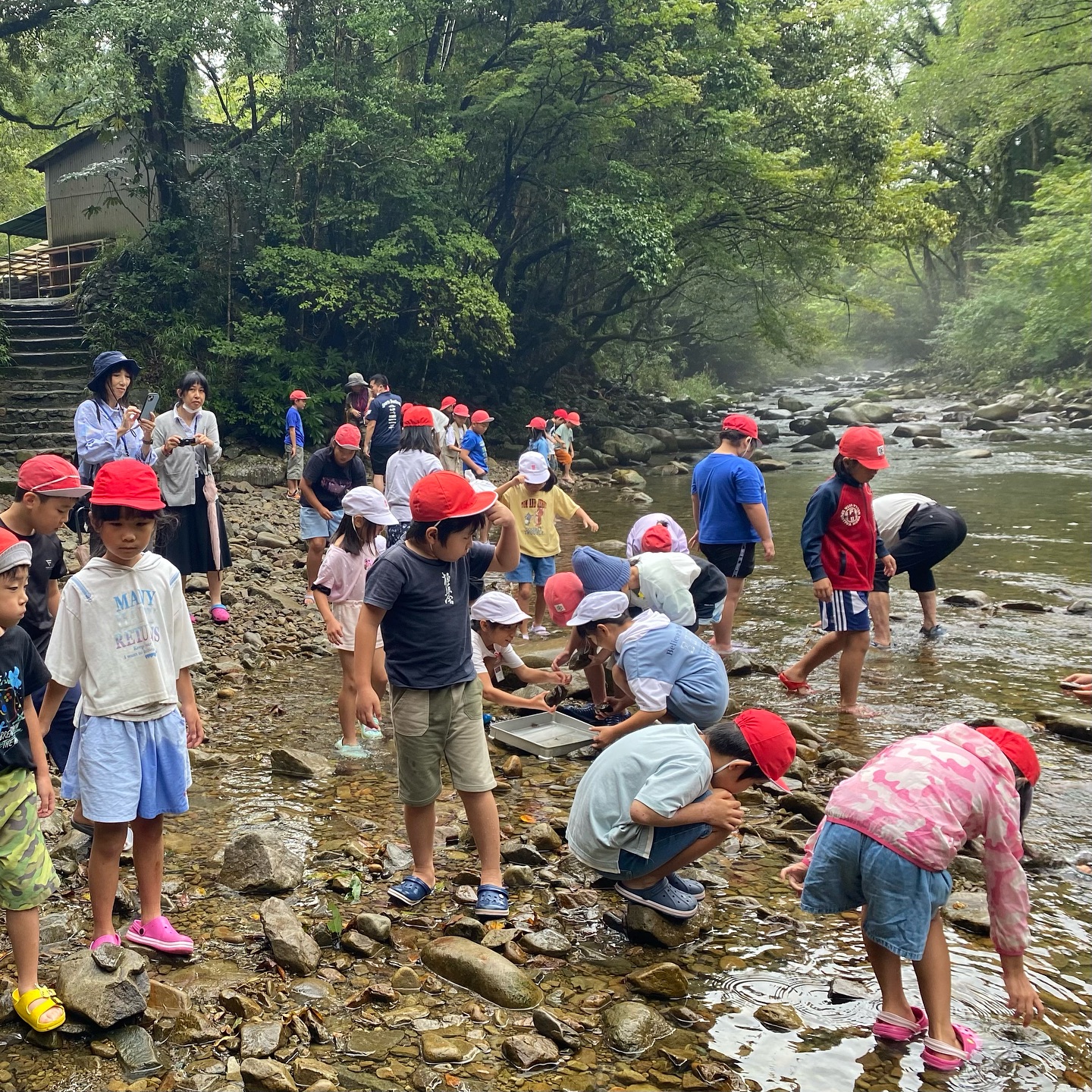 ３小学校合同の遠足